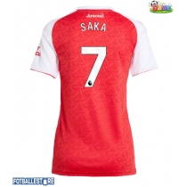 Arsenal Bukayo Saka #7 Hjemmedrakt Dame 2025-26 Kortermet